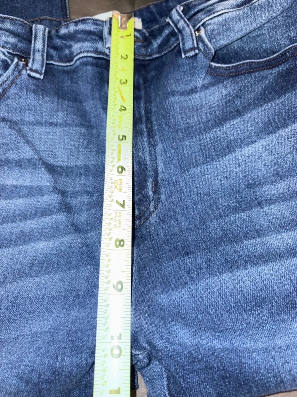 KanCan Estilo Distressed Skinny Jeans Frayed Hem Size 29 Stretch Denim